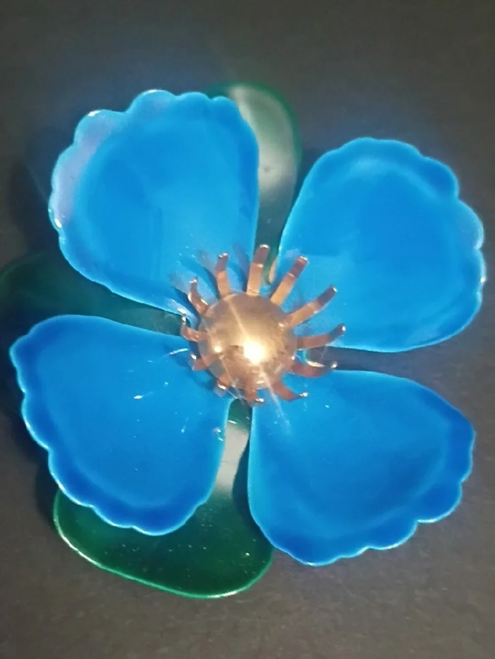 Vintage Sarah Coventry Enamel Brooch and Earring Set
